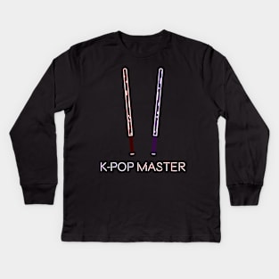 K-POP Master Kids Long Sleeve T-Shirt